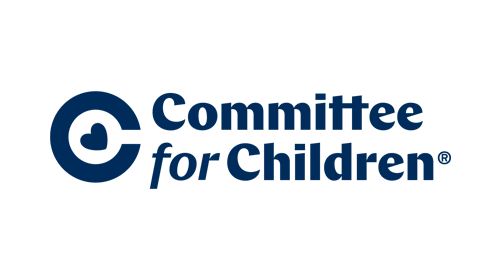 Committee for Children logo with a heart inside the 'C'